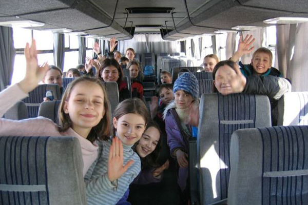 Аренда автобуса для школьников
